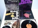 BLACK SABBATH - PARANOID + BLACK SABBATH + LIVE AT LAST + MASTER OF REALITY LP