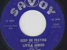 Soul Funk Gospel 45 - Little Junior & Butler-Airs - Keep On Praying - Savoy mp3