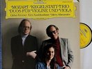 Kremer+Kashkashian+Afanassiev. Mozart (Piano trio; Duos). DGG 415 483 dig. NM