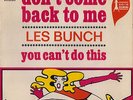 THE BUNCH: Don't Come Back To Me (´67 / scarce orig. French 7