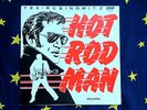 RARE Tex Rubinowitz HOT ROD MAN 45RPM EP B-Sharp Record BS 1201 Ripsaw LP Size