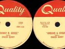 Chuck Berry 78 RPM Rock'N Roll Record Johnny B. Goode / Around & Around