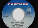 Funk 45 GENE CHANDLER In My Body's House b/w Go Back Home on Checker NM