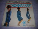The RONETTES Walking In the Rain 45 Picture Sleeve R & B SOUL Girl Group