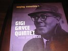 Gigi Gryce Quintet; Sayin Somethin on  LP Preview Copy