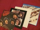 4 Beatles Vinyl Apple LPs together Rubber Soul/Let It Be/White Album/1967-1970
