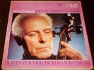 ENRICO MAINARDI / BACH : Suiten Für Violoncello n° 1 - 6 / BOX EURODISC (GER)