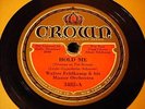 JAZZ WALTER FELDKAMP Hold Me/The Grass Is Getting Greener All The TimeCROWN 3482
