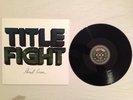 Title Fight Floral Green LP basement the story so far the wonder years