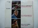 ASD 655 Elgar Cello Concerto Jacqueline Du Pre Barbirolli LSO LP