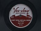 Blues 78 Chicago Vee-Jay 171 Billy Boy Arnold