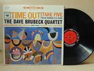DAVE BRUBECK LP TIME OUT TAKE FIVE **1ST PRESS STEREO** NICE VG++