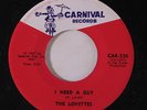 rare Northern Soul 45 LOVETTES i need a guy Listen