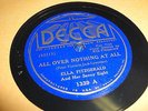ELLA FITZGERALD & HER SAVOY EIGHT DECCA SUNBURST 78 RPM RECORD 1339