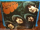 THE BEATLES Rubber Soul LP 1965 VG+ original UK pressing on Parlophone
