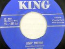 WYNONIE HARRIS 45 Lovin' Machine KING Jump R&B Blues ROCKER Hear It NOW #BB1421