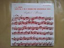 DYNAMIC D 408 J.S. BACH SUITE NO 3 IN C MAJOR VIOLINCELLO SOLO RAFFAELE ALTWEGG