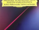 KARAJAN   BRAHMS SYMPHONY NO. 2   RARE 1987 DGG 423142 DIGITAL AUDIOPHILE