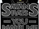 RaRe UK Punk KBD 45 SATANS RATS You Make Me Sick / Louise 1978 PS 7