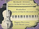 Duo Ruggiero RICCI Vln BUSSOTTI pno English Prokofiev Strauss DECCA LXT 2818 NM