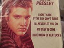 RARE  ELVIS PRESLEY EP THE HILLBILLY CAT ROCKIN RECORD 45 - 001