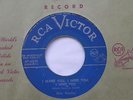 ELVIS PRESLEY My baby left me CANADA ORIGINAL 1st 1956 RCA 45 Ligh Blue Label 7