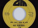 Northern Soul Funk 45 DEE EDWARDS Why Can't There Be Love GM HEAR