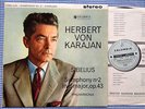 HERBERT von KARAJAN  Sibelius No.2  ORIG blue/silver SAX 2379 UK-1961 LP NM