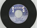 JOHNNY CLARKE / BABY DON'T GO / VERSION / 7''/ VG++
