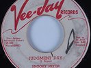 Blues 45 SNOOKY PRYOR Judgment Day VEE-JAY HEAR