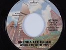 70s Soul 45 BRENDA LEE EAGER When I'm With You MERCURY HEAR