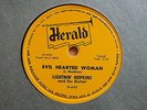 LIGHTNIN HOPKINS - Evil hearted woman/They wonder who I am - Herald 449 BLUES 78