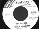 NORTHERN SOUL MOD 45 FRANKIE AND JOHNNY I'LL HOLD YOU HICKORY PROMO LISTEN