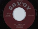 R&B 45 LITTLE ESTHER If It's News To You SAVOY HEAR VG++