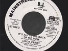 LINDA PERRY it's all in the back of me now NORTHERN SOUL 45 on MAINSTREAM WLP