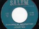 Jackie Bee/Gp-Moments Of Infatuation-Salem Doo Wop 45 