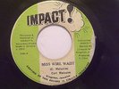 REGGAE - CARL MALCOLM - MISS WIRE WAIST on the IMPACT LABEL ORIG, 45