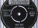 RUTH BROWN-SURE 'NUFF/HERE HE COMES - LONDON 45-HLK 9304 EX PLUS