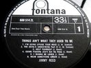 JIMMY REED Things Ain't What They Used To Be 1965 UK FONTANA *MONO* MINT