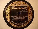 JAZZ HAL KEMP ORCH That's What I Call Heaven BRUNSWICK 4307