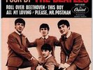 THE BEATLES-FOUR BY THE BEATLES EP 45 RECORD CAPITOL EAP 1-2121 RECORD VG
