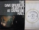 DAVE BRUBECK QUARTET @ CARNEGIE HALL   1963 TWO LP MONO SET   WL PROMO   NM/NM