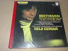 BEETHOVEN SYMPHONY 9 SEIJI OZAWA NEW PHILHARMONIA ORCHESTRA PHILIPS 2 LP SET