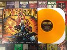 FOUR YEAR STRONG ENEMY OF THE WORLD GOLD VINYL LP RARE