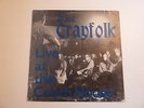 The Crayfolk - Live at the Coach House. Very rare folk vinyl LP. Private press.