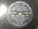 Pre-war 78 coon song BOB ROBERTS Goo Goo Man 1903 Columbia 1887 jazz vocal RARE