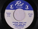 KATHY & CALENDARS: Please Don't Go 45 rare Soul