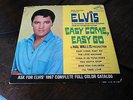 Elvis easy come easy go 45 promo record
