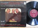 835559 AY PHILIPS HIFI STEREO WALTER FOURNIER FRANCESCATTI Brahms Dutch Maroon
