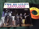 THE BEATLES Orig 1964 45 & Picture Sleeve  I Feel Fine / She's A Woman